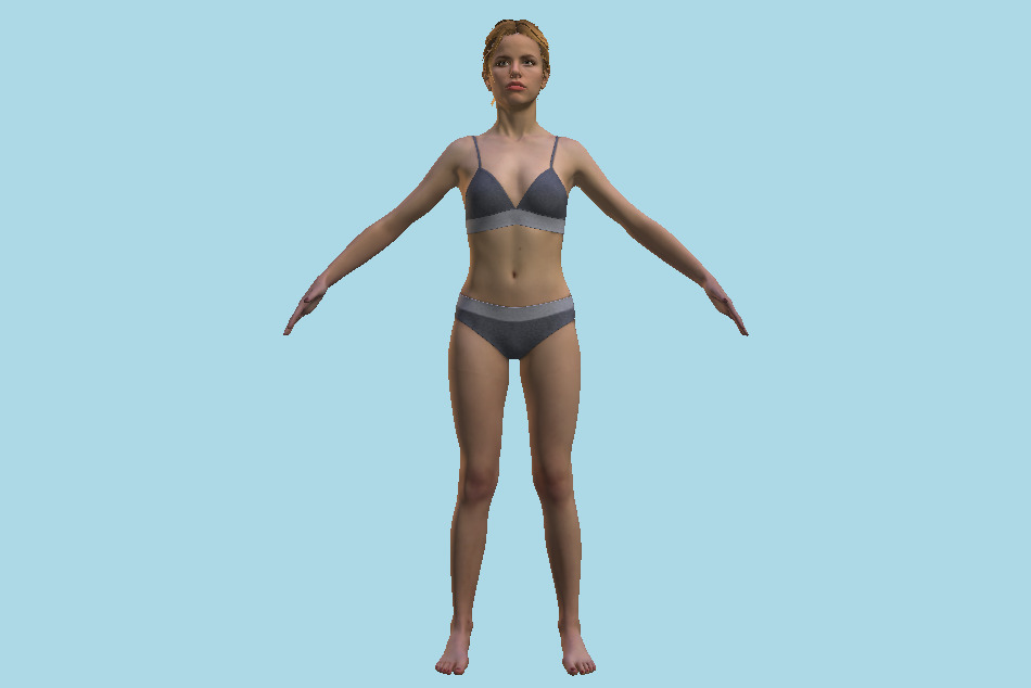 The Quarry Emma (Underwear) 3d model