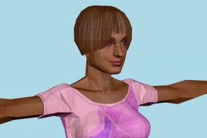 Girl DR1, girl, female, woman, lady, people, human, character