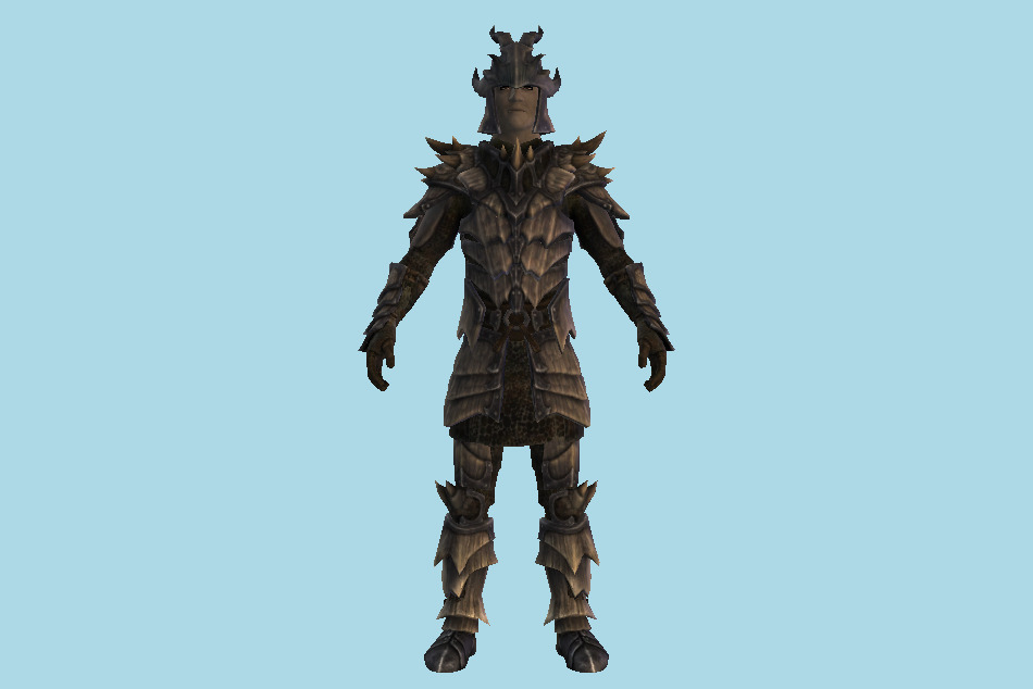 Dragonscale Guard Soldier 3d model