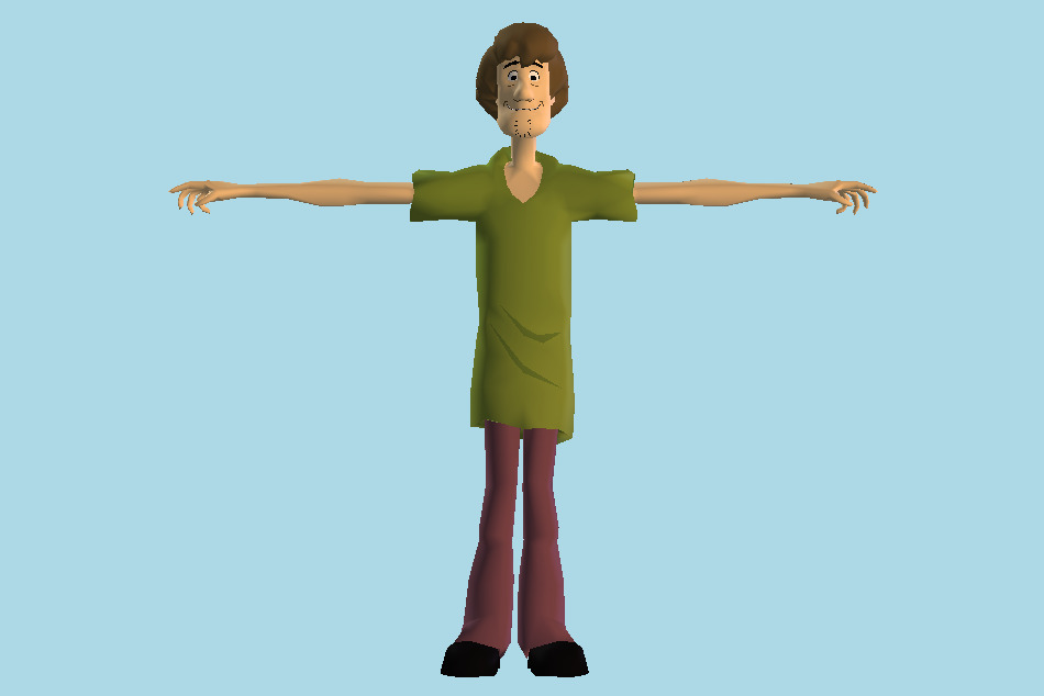 Scooby-Doo! Night of 100 Frights Shaggy Rogers 3d model