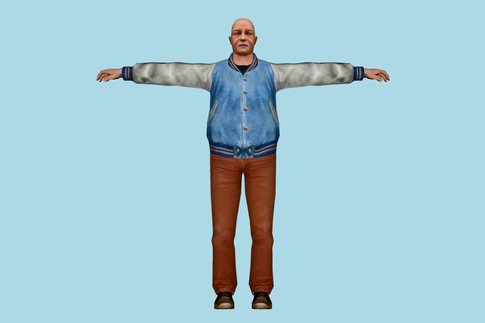 Old Man 3d model