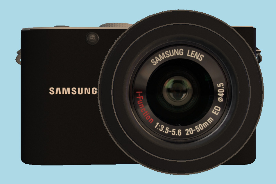 Samsung NX100 Camera 3d model
