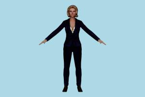 Pussygalore uploaded, animated, rigged, rig, model