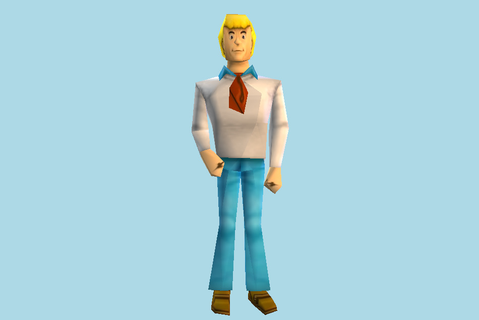 Scooby-Doo! Classic Creep Capers Fred 3d model