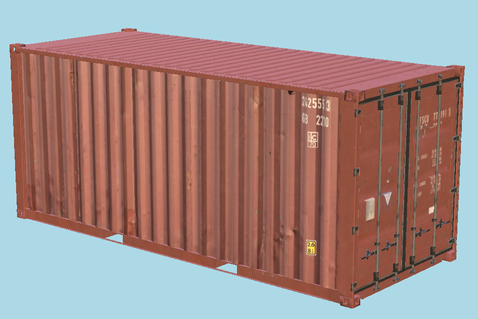 Ship Container 3d model
