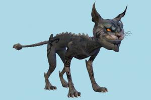 Cat 3d Model Download For Free