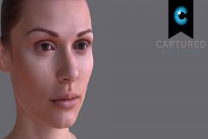 CDMR_Reference_Female_Head_Scan face, vfx, film, gaming, videogame, visualization, photorealistic, 3dscans, retopology, 3dscanning, eyes, head, photorealism, 3dselfie, captureddimensions, facialfeatures, photogrammetry, lowpoly, scan, female, animation