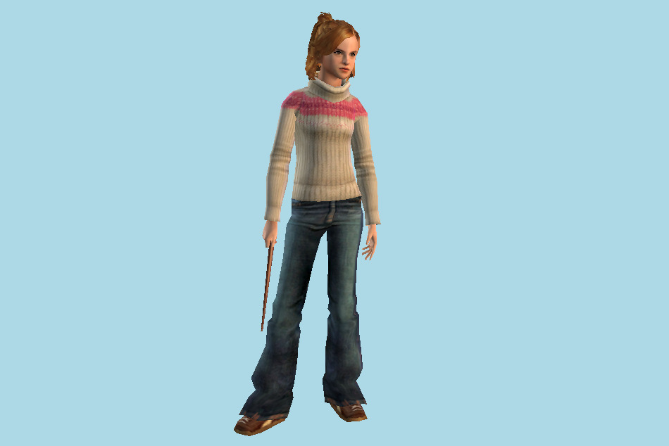 Hermione Granger 3d model