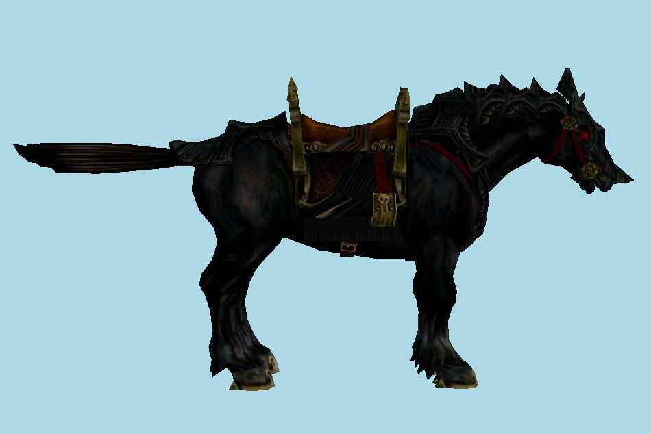 Zelda Capital - Ganondorfs Horse 3d model