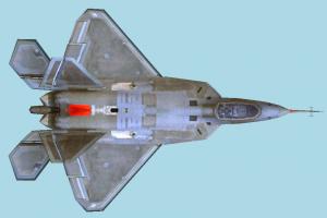 Spaceship Lowpoly 3d model