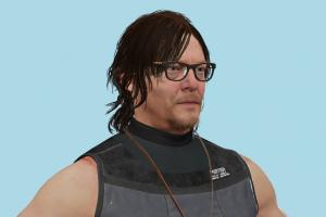 Death Stranding Sam Death-Stranding, man, male, people, xna, characters, animated