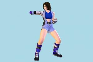 Tekken Asuka tekken, woman, girl, female, people, human, character, , cartoon