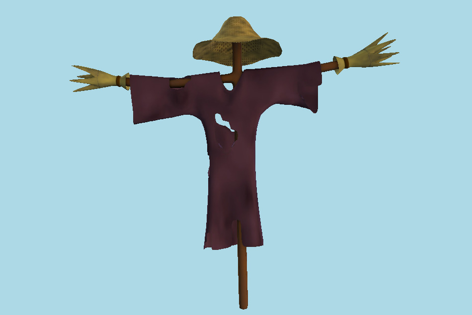 Scarecrow 3d model