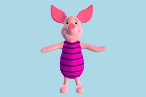Piglet piglet, animal-character, character, rabbit, animal, animals, cartoon