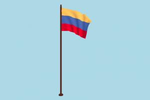 Armenia Flag Animated flag, animated, fbx, free