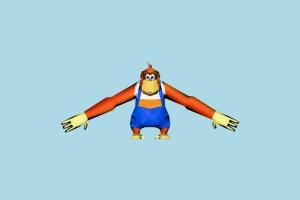 LankyLanky uploaded, animated, rigged, rig, model