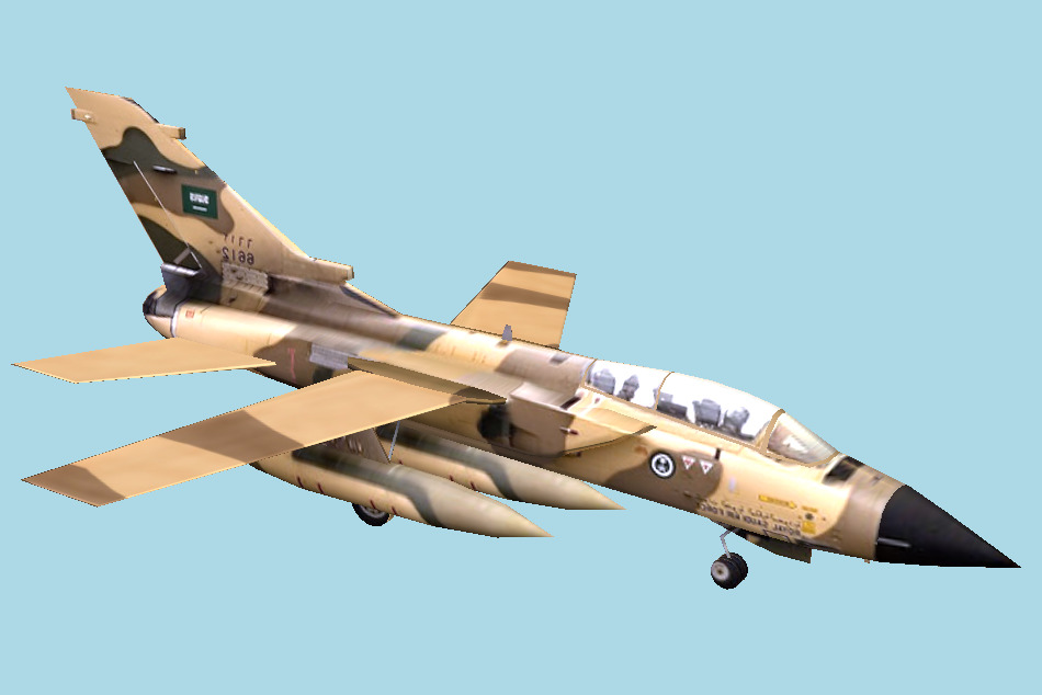 Panavia Tornado Aircraft 3d model
