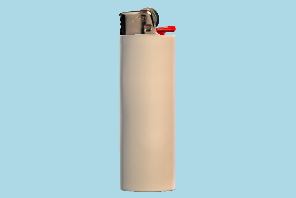 Plastic Lighter 3d model