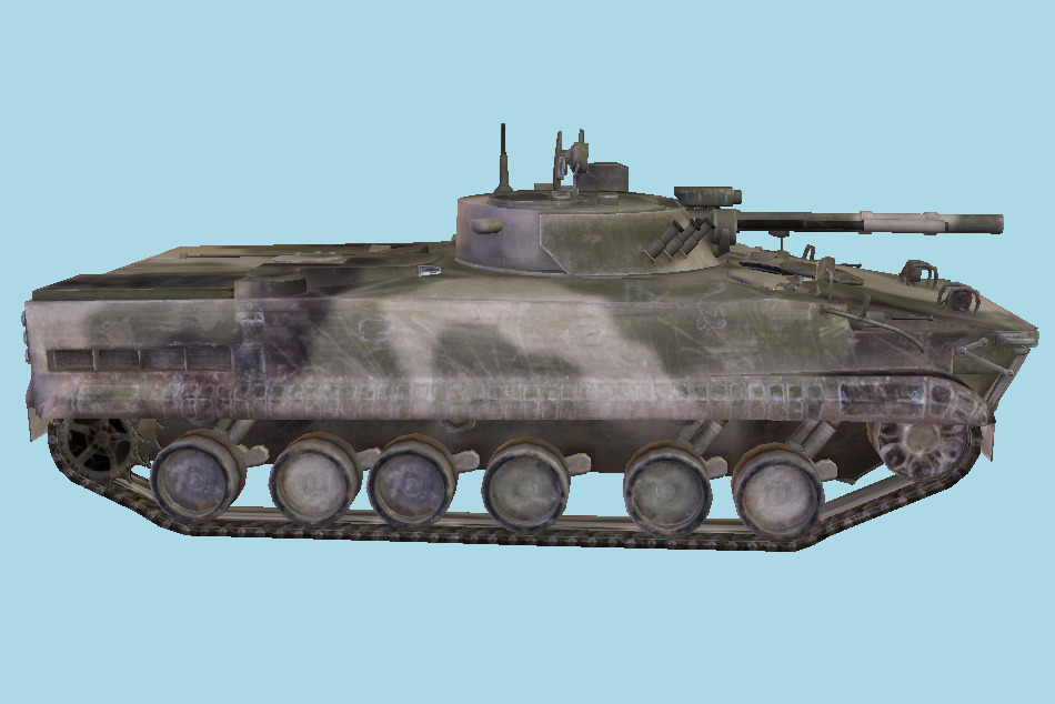 BMP-3 Tank 3d model