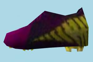Shoe shoes, boots, lowpoly