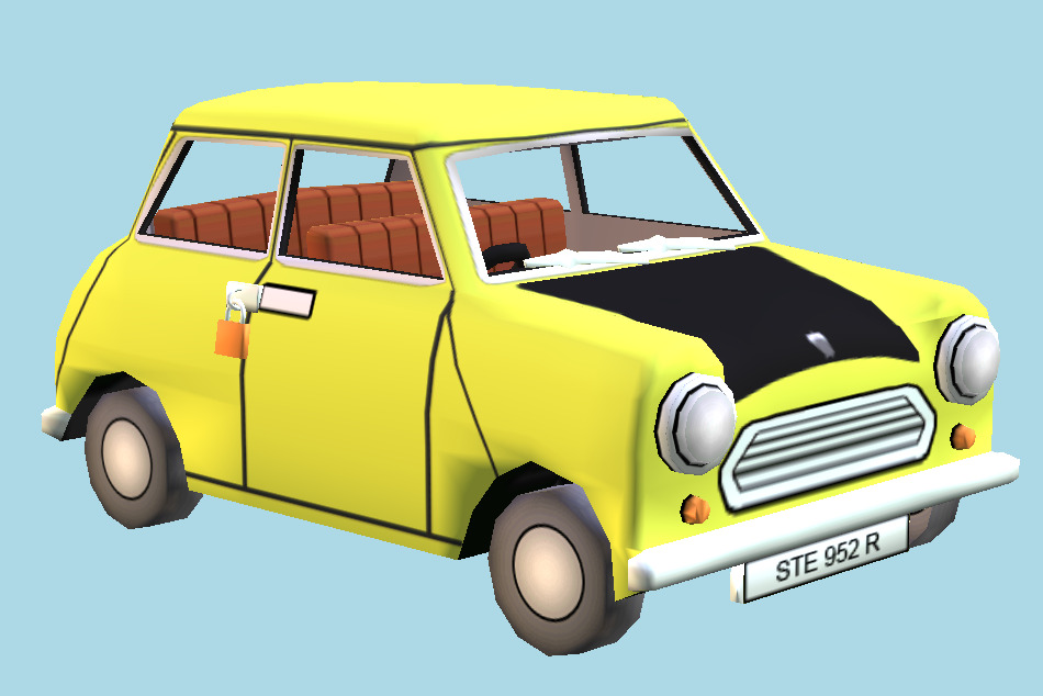 Mr. Bean Car 3d model