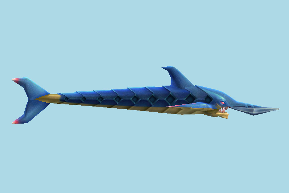 Screw Shark 3d model