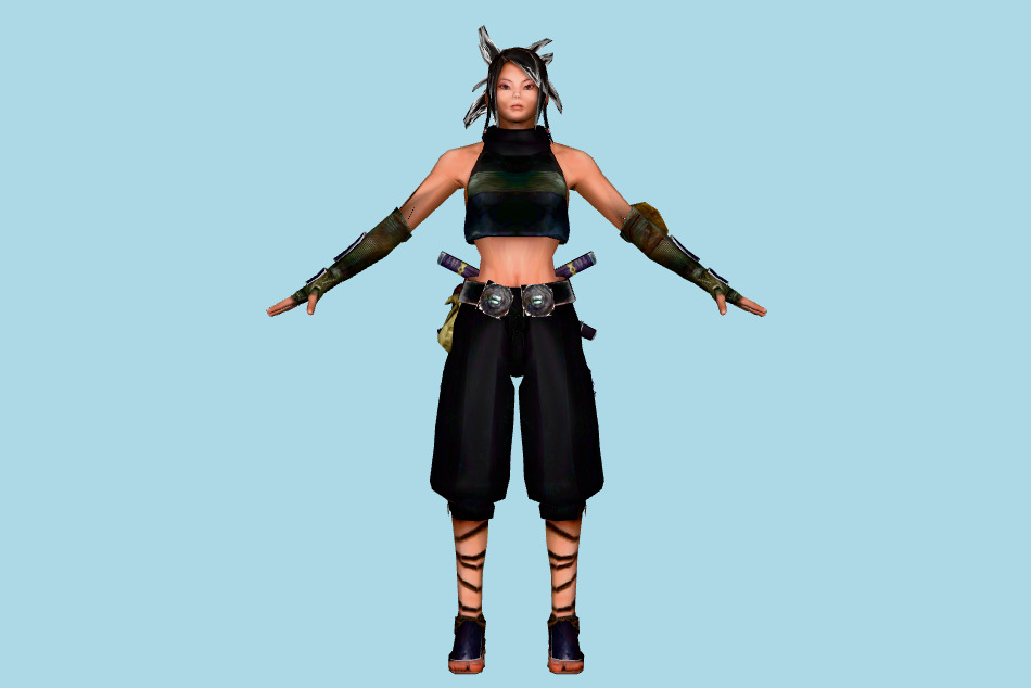 True Crime Streets Of LA - Ayame 3d model