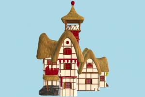 Fairy House church, house, home, building, build, apartment, flat, residence, domicile, structure