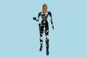Arctic Female mdl, hlmdl, halflife, characters, animated