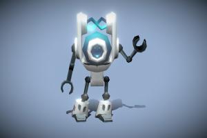 3DRT mini, server, toon, chibi, toy, bot, robotics, robotic, servo, droid, gamedev, automaton, mecha, android, artificial, automated, intelligence, lowpoly-model, lowpoly-character, cartoony-character, mobile-game, mobile-ready, animated-rigged, animated-models, cartoon, game, lowpoly, gameart, scifi, mobile, gameasset, animated, gear, robot, funny, gameready, mobile-game-assets, cartoony-robot, machanoid, chibii-mecha, lowpoly-robot-model, animated-robot