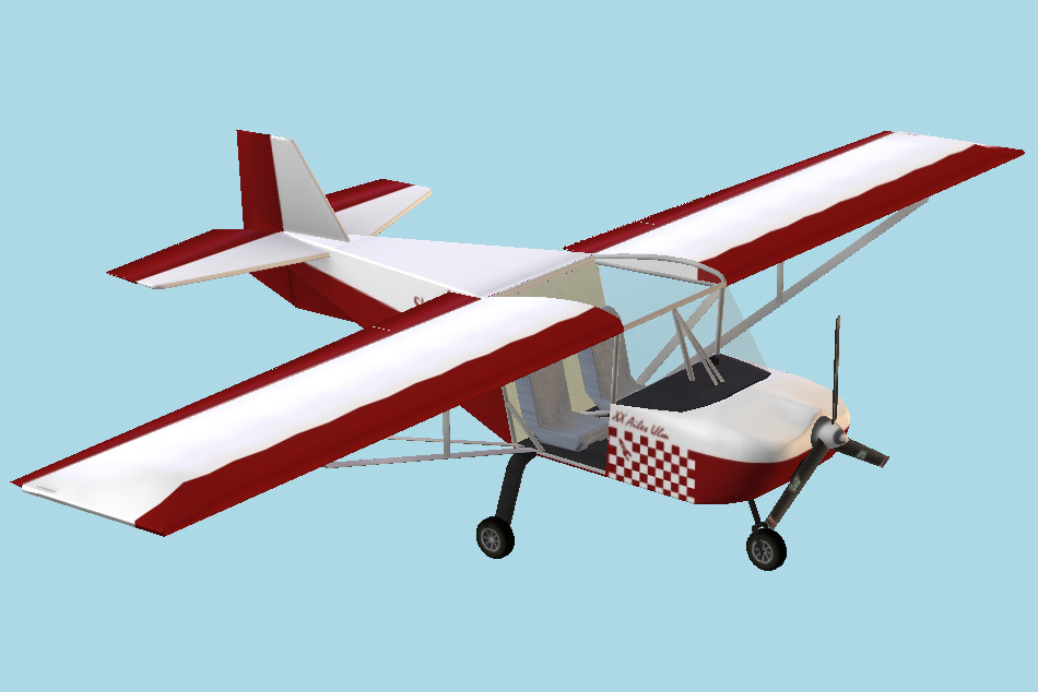 Skyranger Aircraft 3d model