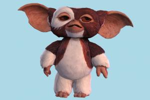 Gremlins Toy scanned-models, toy, teddy, plastic, cartoon, character