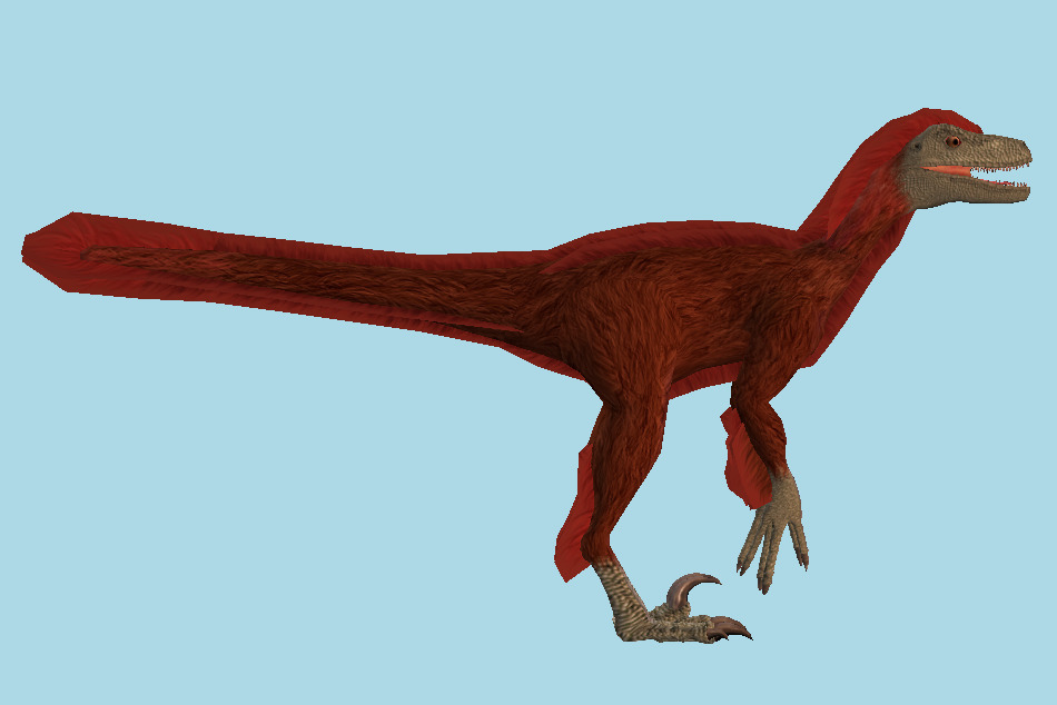 Pyroraptor Olympius 3d model