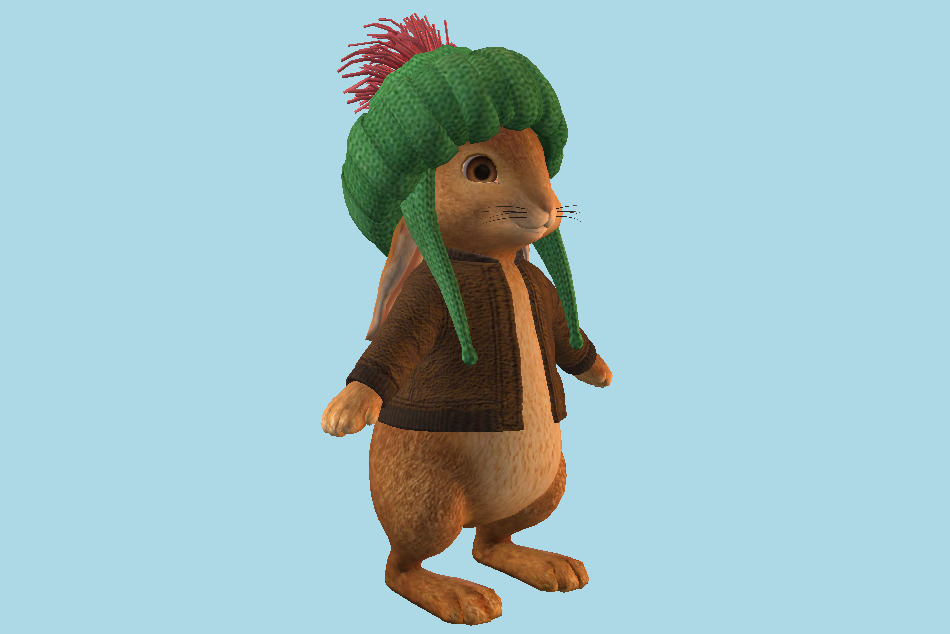 Peter Rabbit - Benjamin 3d model