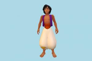 Aladdin Animated animated, Aladdin, aladden, disney, cartoon-character, KH, Kingdom-Hearts, character, cartoon, toony, boy, man, male, people