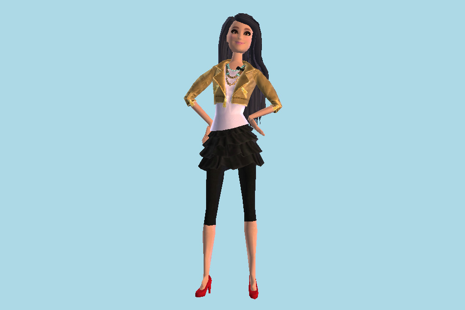 Barbie Dreamhouse Party 3d model