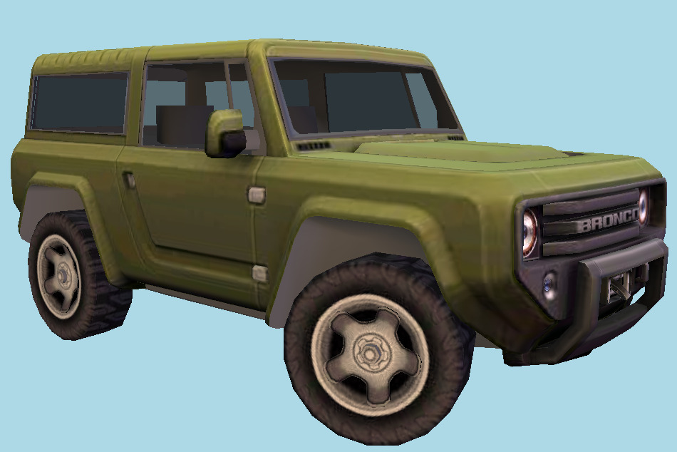 Jeep Land Rover 3d model