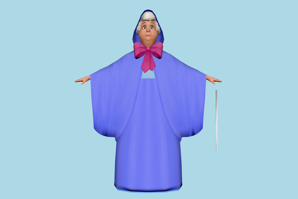 Fairy Godmother 3d model