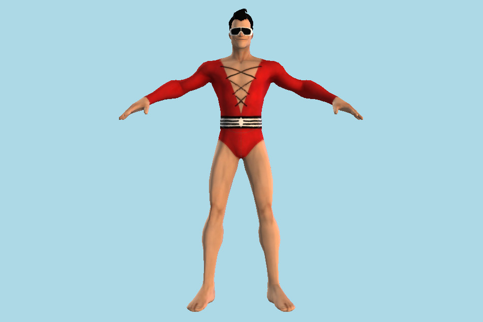 DC Universe Online Plastic-Man 3d model