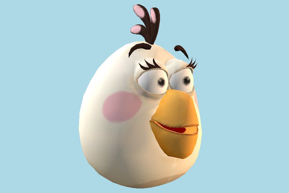 Angry Birds Matilda 3d model