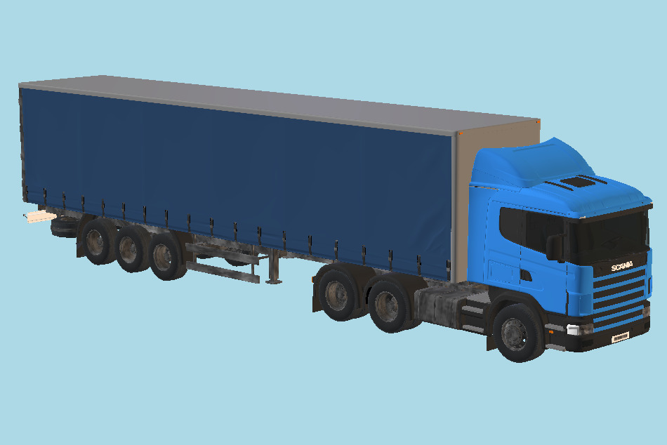 Cargo Truck 3d model
