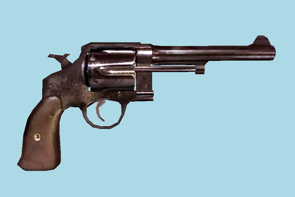Indiana Jones Revolver 3d model