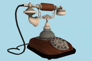 Retro Phone telephone, phone, vintage, retro, antique, old