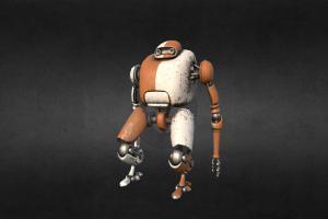 Bot Companion (low poly) companion, bot, mechanical, 3dcoat, droid, astronaut, mecha, android, 3dcharacter, humanization, character, cartoon, blender, blender3d, scifi, sci-fi, stylized, robot