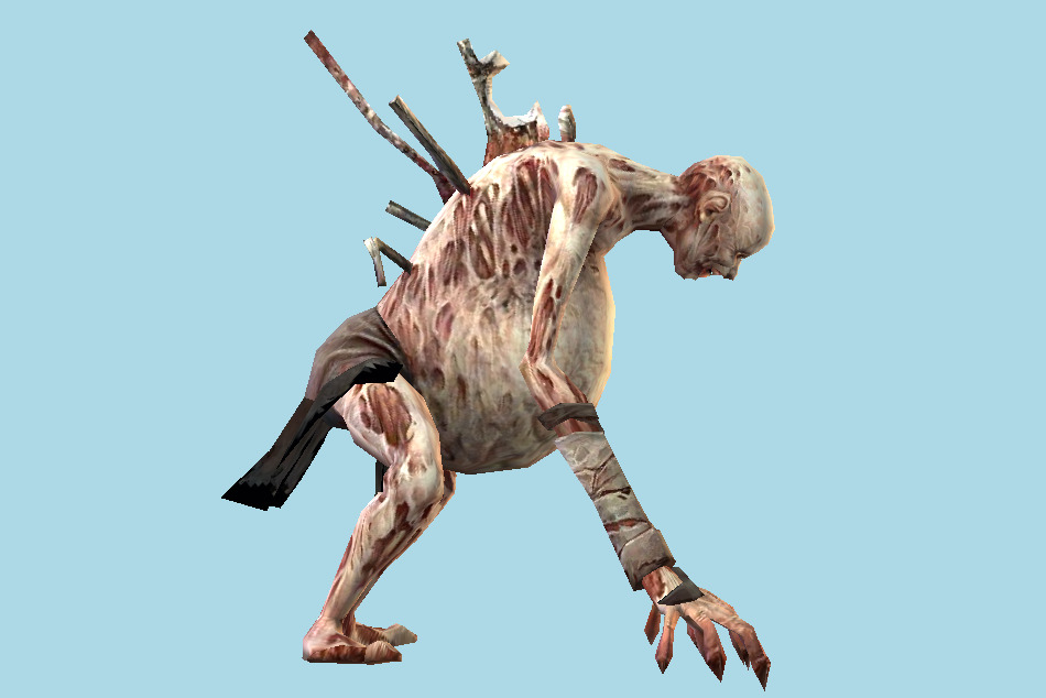 Aion Zombie 3d model
