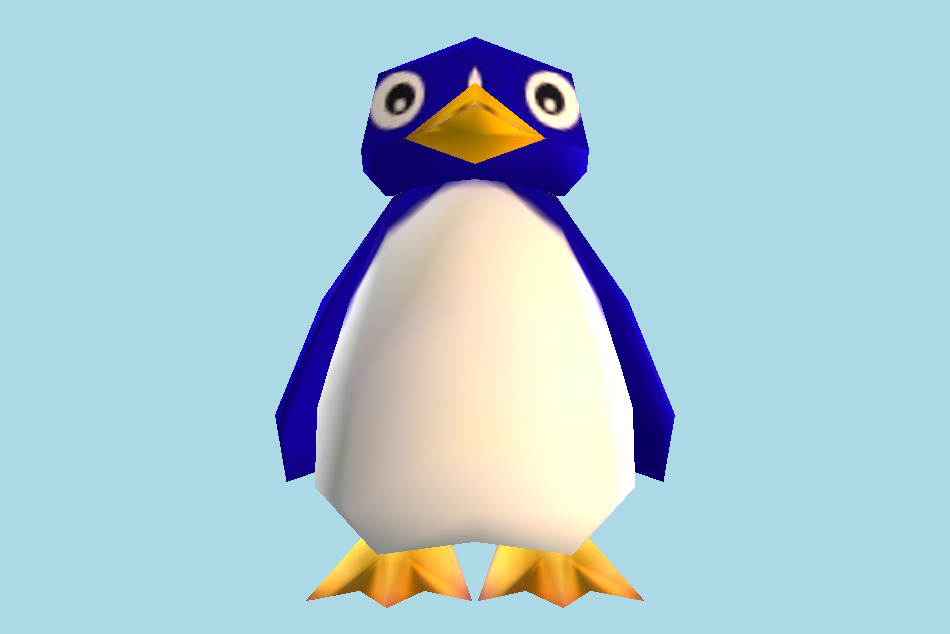 Penguin 3d model