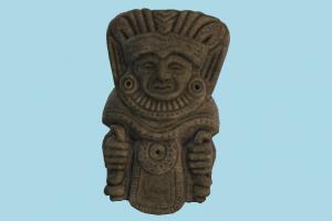 Shaman Tribal Mask idol, sculpture, statue, ancient, tribal, artifact, mayan, asian, aztec, shiva, ritual