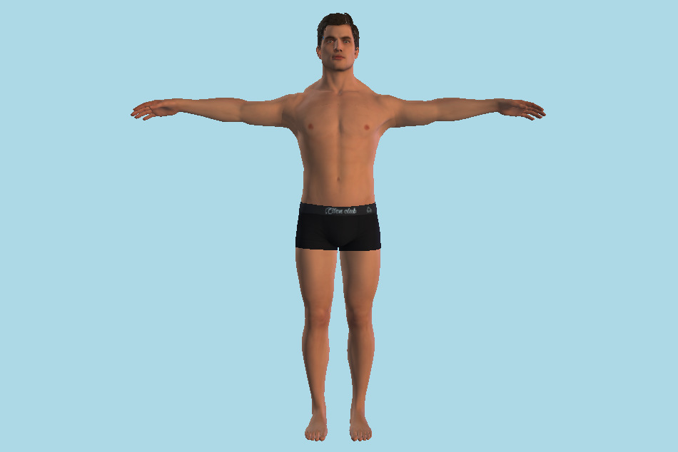 Man Body 3d model
