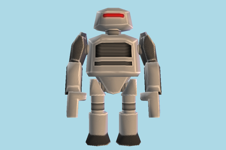 Roblox Robot Friend 3d model
