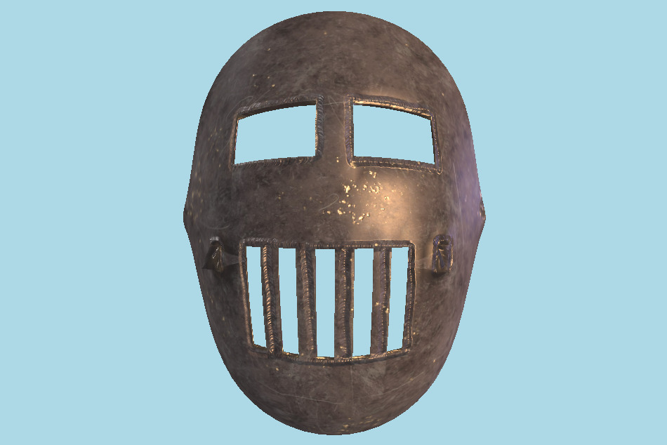 Iron Mask 3d model